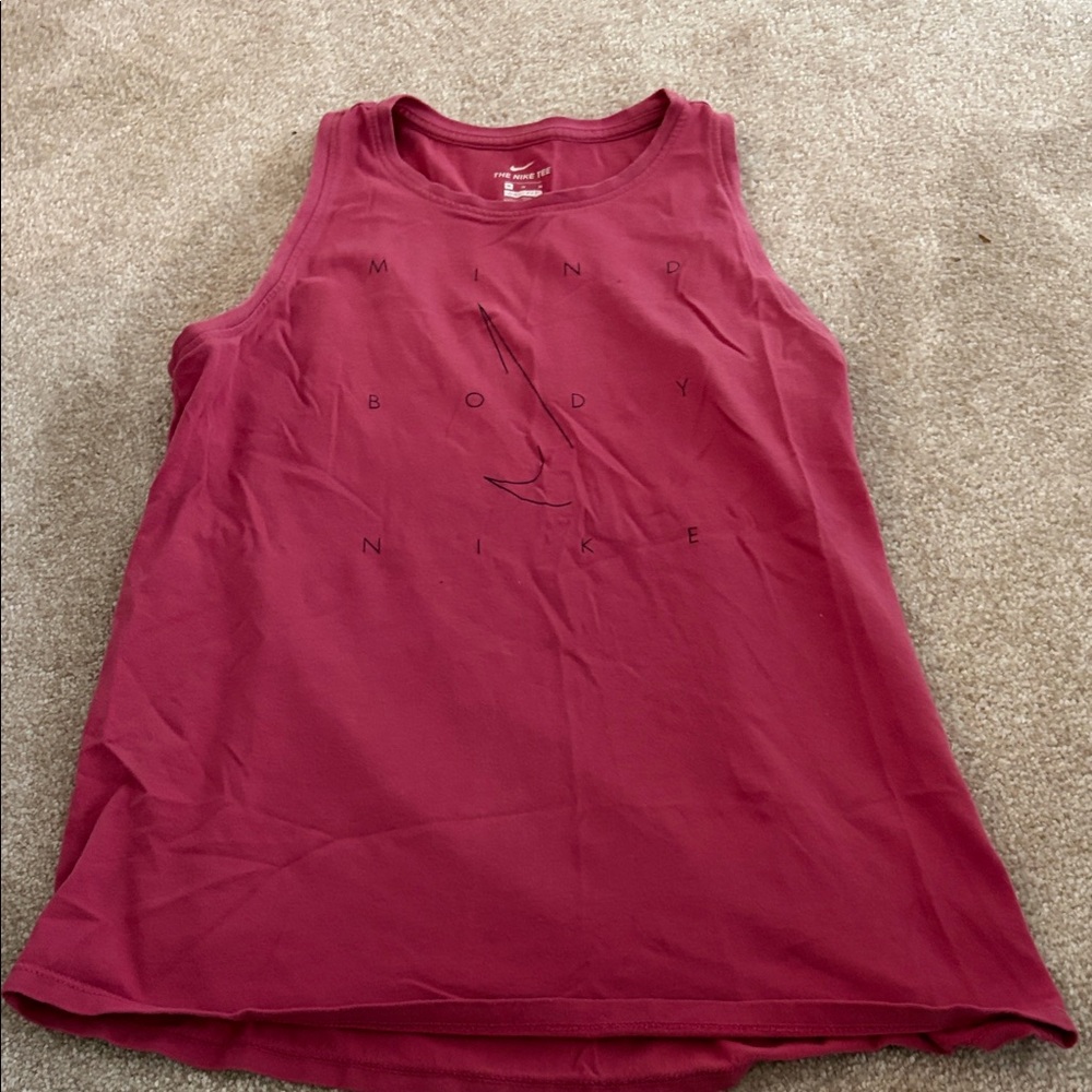 Nike Women's Maroon Tank Top